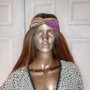 Women's printed knotted headband